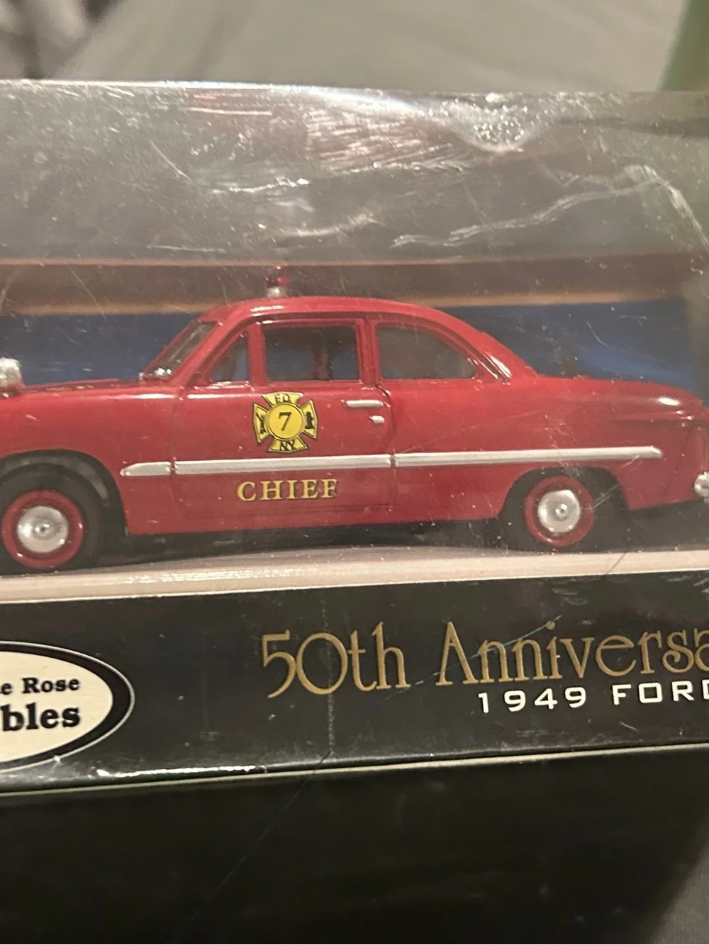 Ford Red 1949 Chief Die-Cast Car - Collectible
